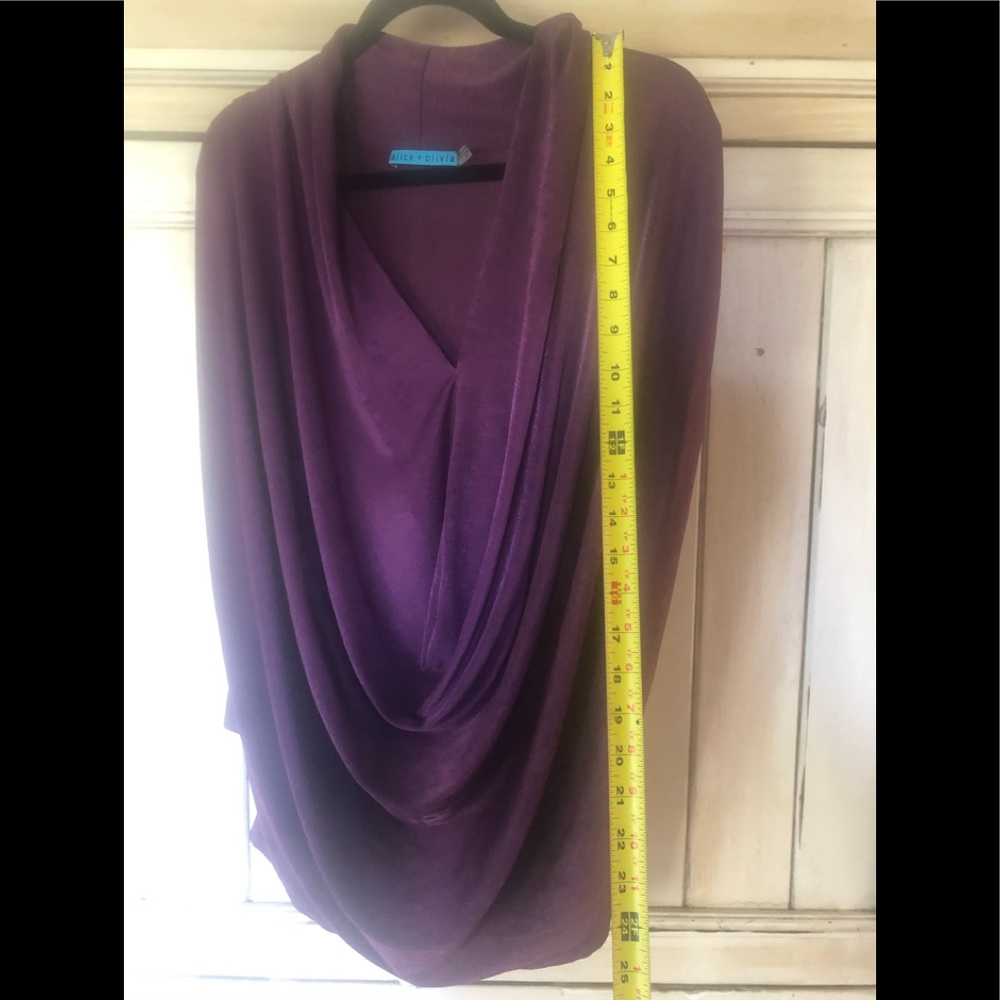 Beautiful Alice + Olivia Long Sleeve Blouse.  EUC. - Picture 4 of 8